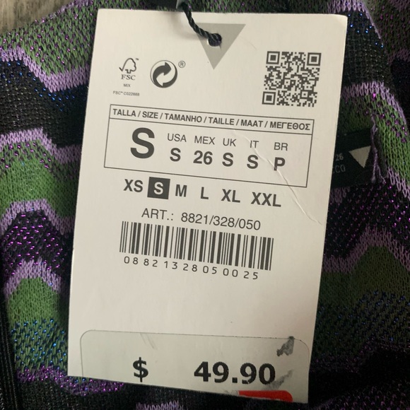 Beautiful Zara Dress👗🤩NWT💚✨ - Picture 10 of 11